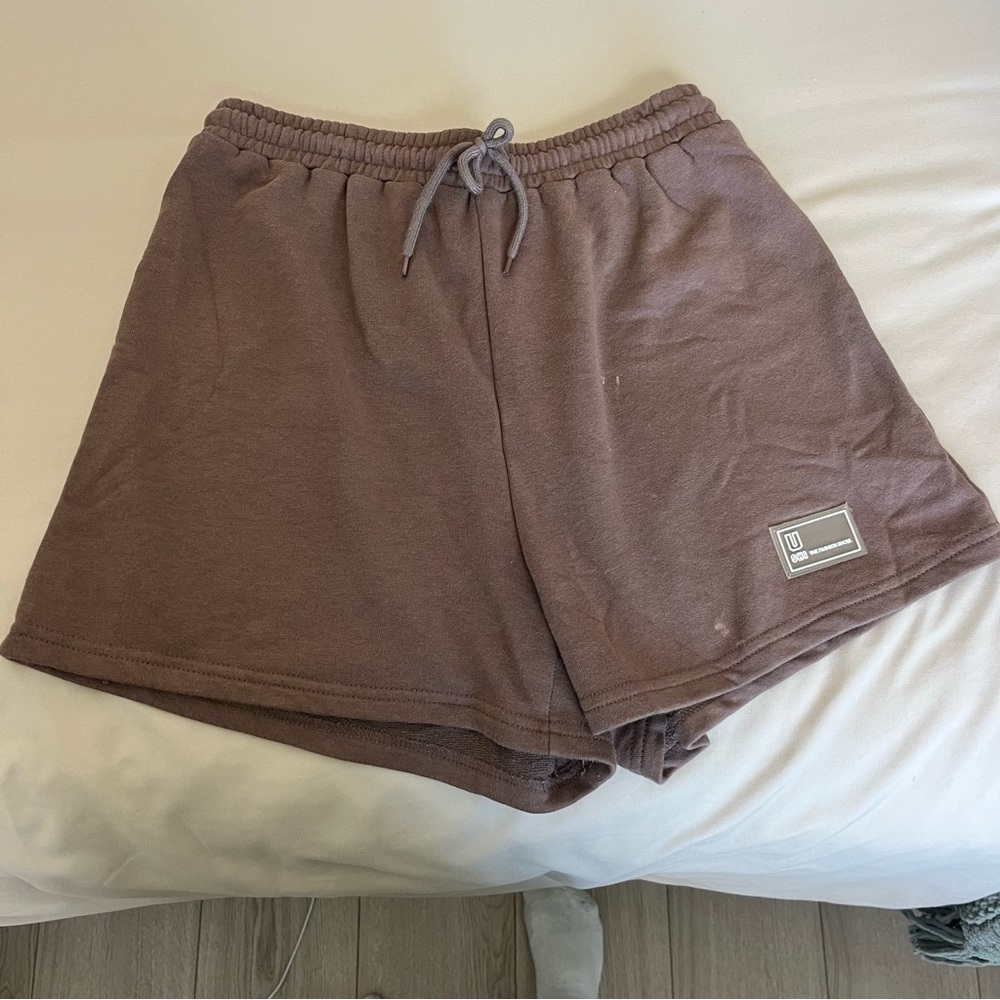 Brown Casual Shorts